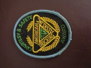 American Trucking Assn. Courtesy & Safety Award Patch  - Picture 1 of 3