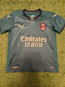 AC MILAN Youth Jersey Size XS 7-8Y Soccer Jersey Youth Soccer Shirt Milan - Picture 1 of 4