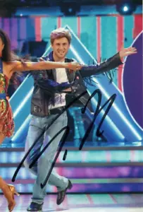DANCING/TV/EASTENDERS: JAMIE BORTHWICK SIGNED 6x4 ACTION PHOTO+COA **PROOF** - Picture 1 of 2