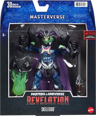 Figurine Skeletor Skelegod  Les Maîtres de l’Univers Masterverse 23 Cm - Mattel - Photo 1/4