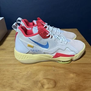 Nike Mens Air Jordan Zoom 92 DA2553-800 Gray Basketball Shoes Sneakers Size 10 - Picture 1 of 12