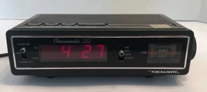 Realistic Chronomatic 212 Model 12 1517 AM Alarm Clock Radio TESTED (RARE!!) - Picture 1 of 12