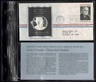 1973 USPS Harry S. Truman 33rd President Sterling Silver Medal & FD Cover