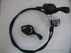 SHIMANO PPS POSITRON 2X3-SPEED THUMB SHIFTERS+WHEEL TRIGGER ASSEMBLY+CABLE - NOS