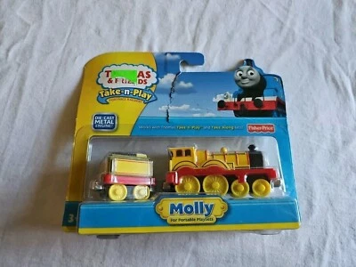 Thomas and Friends Take N Play MOLLY WITH TENDER Ripped Package  - Image 1 of 4
