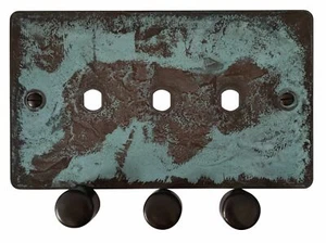 Placa plana G&H FV13-PK-BB Verdigris placa de atenuación de 3 velocidades solo con perillas de atenuación - Imagen 1 de 1