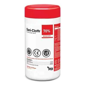 Toallitas de tela PDI Sani - 70 % toallitas con alcohol isopropílico x 125 - Imagen 1 de 1