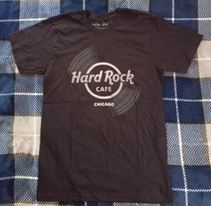 Hard Rock Cafe Chicago T-Shirt Größe Small schwarz neu aus altem Lagerbestand - Bild 1 von 3