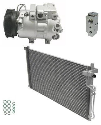 Kit de compresor de CA remanufacturado RYC con condensador E087A para Kia Optima 2,4 L 2010 Foto 1 de 4