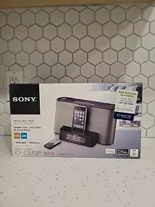 SONY Dream Machine ICF-CS10iP iPod Dock & AM/FM Clock Radio - Picture 1 of 6