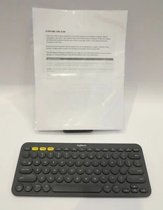Logitech K380 Y-R0056 Multi-Device Bluetooth Slim Keyboard iOS Android PC Mac - Picture 1 of 5