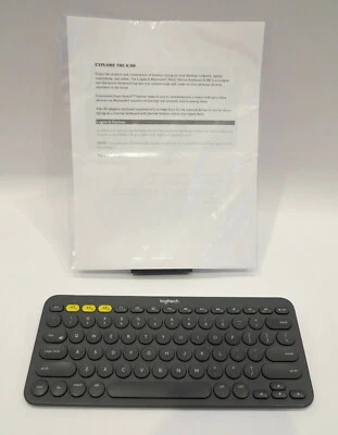 Logitech K380 Y-R0056 Multi-Device Bluetooth Slim Keyboard iOS Android PC Mac - Image 1 of 4