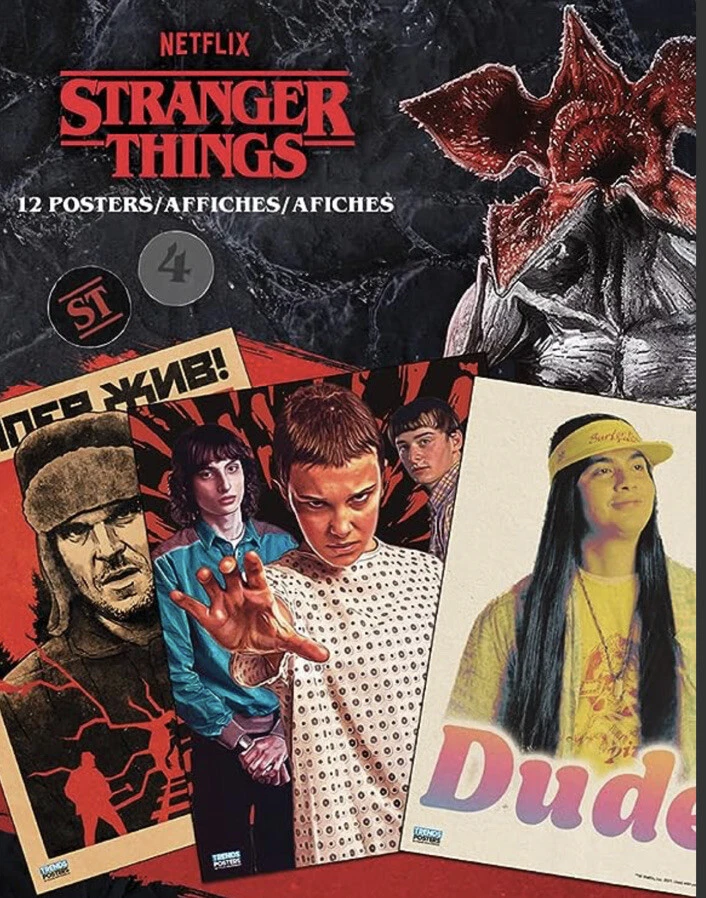 Stranger Things Season 4 Poster Book 12 Trends Poster