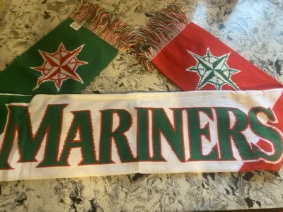Seattle Mariners Italian Heritage Night Scarf SGA Soccer Style T2 - Image 1 of 2