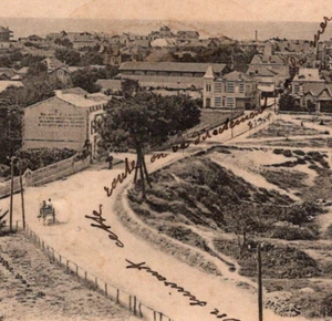 Antique RPPC Panorama View of Soulac-sur-Mer France 1903 - Picture 1 of 3