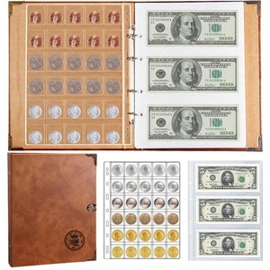 Coin Collection Book Holder for Collectors, 360 Pockets Coins Collecting Albu... - Picture 1 of 6