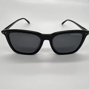 Authentische Bottega Veneta BV0251SA schwarze Sonnenbrille LESEN - Bild 1 von 11