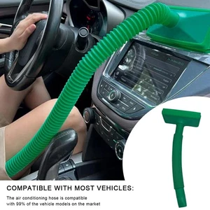 1 Juego Joya Enfriador Fácil Uso Coche Aire Acondicionado Ventilación Extensión Tubo Manguera Utlet - Imagen 1 de 15