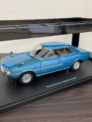 AUTOart 1/18 Toyota Celica 1600GT Turquoise Blue - Image 1 of 4