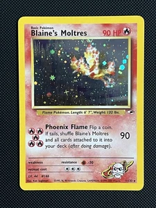 Blaine's Moltres Holo Gym Heroes 2000 #38 - Bild 1 von 12