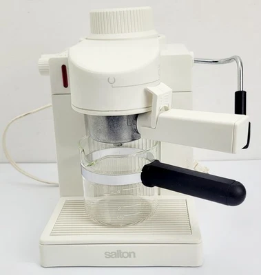 Máquina de café espresso y capuchino Saltion/Maxim Express EX45 con vapor blanca Foto 1 de 4