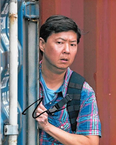 Crazy Rich Asians Ken Jeong Signed Photo 8x10 COA Cover