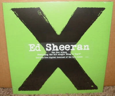 Ed Sheeran X 2x Vinyl Record LP 45 RPM 180 Gram 2014 UK Import NEW SEALED rock - Image 1 of 4