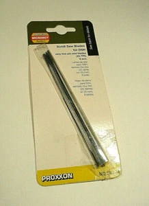 Proxxon Micromot Scroll Saw Blades 25 TPI #28 744 6 pc Set - Picture 1 of 3