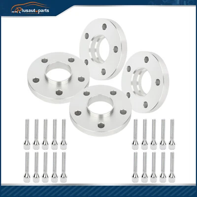 4X 20mm 5x112 Hubcentric Wheel Spacers For Mercedes-Benz C220 C230 C280 12x1.5 - Image 1 of 4