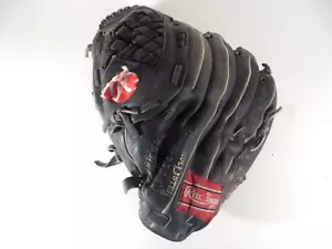 Guanto da baseball Rawlings Mitt RSG6B nero mano sinistra - Foto 1 di 9