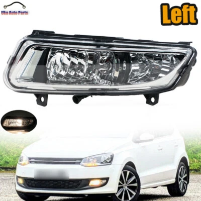 Left Fog Light For Volkswagen Polo MK8 6R 2011 2012 2013 Front Bumper Fog Lamp - Image 1 of 4