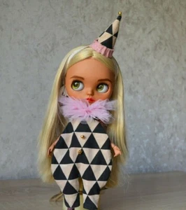 Blythe Puppe Handarbeit Zirkuskleidung, Outfit, Jumpsui für Azone Kleidung/Obitsu - Bild 1 von 7