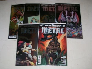 Dark Nights Metal #1-6 #1 is Batman cover complete series unread 1st DC 2017 - Picture 1 of 7