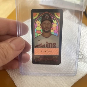 2023 Topps Allen & Ginter Exclusives EXT Mini Stained Glass /25 Byron Buxton - Picture 1 of 2