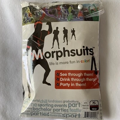 Morphsuit adulto preto sólido GG - Imagem 1 de 3