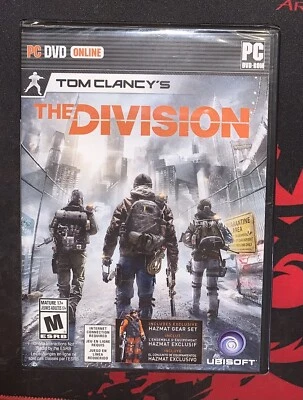 Tom Clancy's The Division PC / DVD-ROM NEW With Exclusive Hazmat Gear Sealed - Image 1 of 4