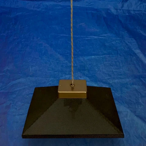 39” Long Mid century atomic era pendant light Fixture Rewired COOL Cover