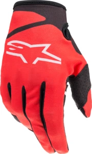 NEW ALPINESTARS YOUTH RADAR GLOVES BRIGHT RED/BLACK Y2XS / 482-74212XS - Picture 1 of 2