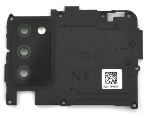 OEM SAMSUNG GALAXY A02s SM-S124D RICAMBIO NERO MID FRAME FOTOCAMERA OBIETTIVO ALLOGGIAMENTO - Foto 1 di 2