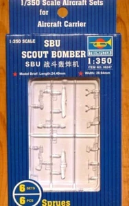 Trompeter 1:350 SBU Pfadfinderbomber US Navy Flugzeug Set Modellbausatz - Bild 1 von 3