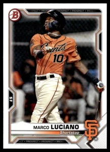 2021 Bowman Prospects Marco Luciano San Francisco Giants #BP-8 - Foto 1 di 2