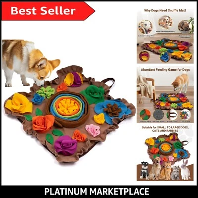 Non-Slip Snuffle Mat - Interactive Puzzle Toy for Dogs & Cats - Machine Washable - Image 1 of 4