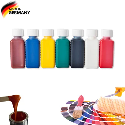 HP-TEXTILES Farbpaste deckend | FPN | Einfärben Epoxi Farbe Rivertable, Modellbau EP PUR UP