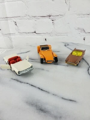 Trio of Collectible Vintage Convertible Cars Matchbox & Husky England GUC - Image 1 of 4