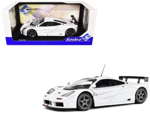 Nuevo coche modelo diecast Solido 1:18 1996 McLaren F1 GTR cola corta blanco S1804108 - Imagen 1 de 9
