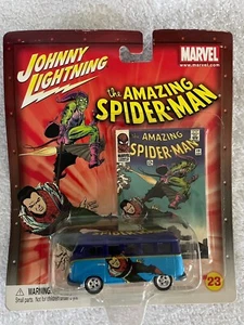 Johnny Lightning Marvel Comics “ The Amazing Spider-Man” Volkswagen Bus - Picture 1 of 1