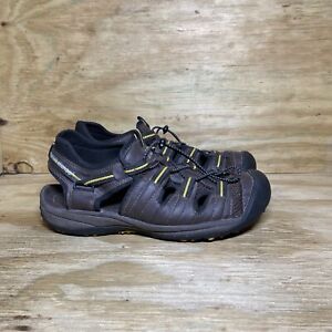 New Balance Appalachian Closed-Toe Sandals M2040BR, Men’s 9, Brown