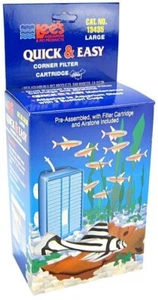 Lee's Pet Products Quick & Easy® Corner Filter w/ Cartridge, Large - Picture 1 of 2