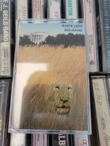 White Lion "Big Game" Cassette Tape 1989 Atlantic Recording, untested - Picture 1 of 2