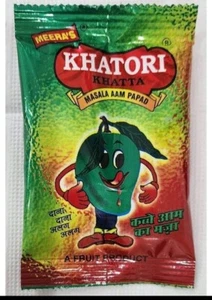 Khatori Khataa Meetha Masala Aam Papad / Annardana Goli 30 Sachets - Picture 1 of 1